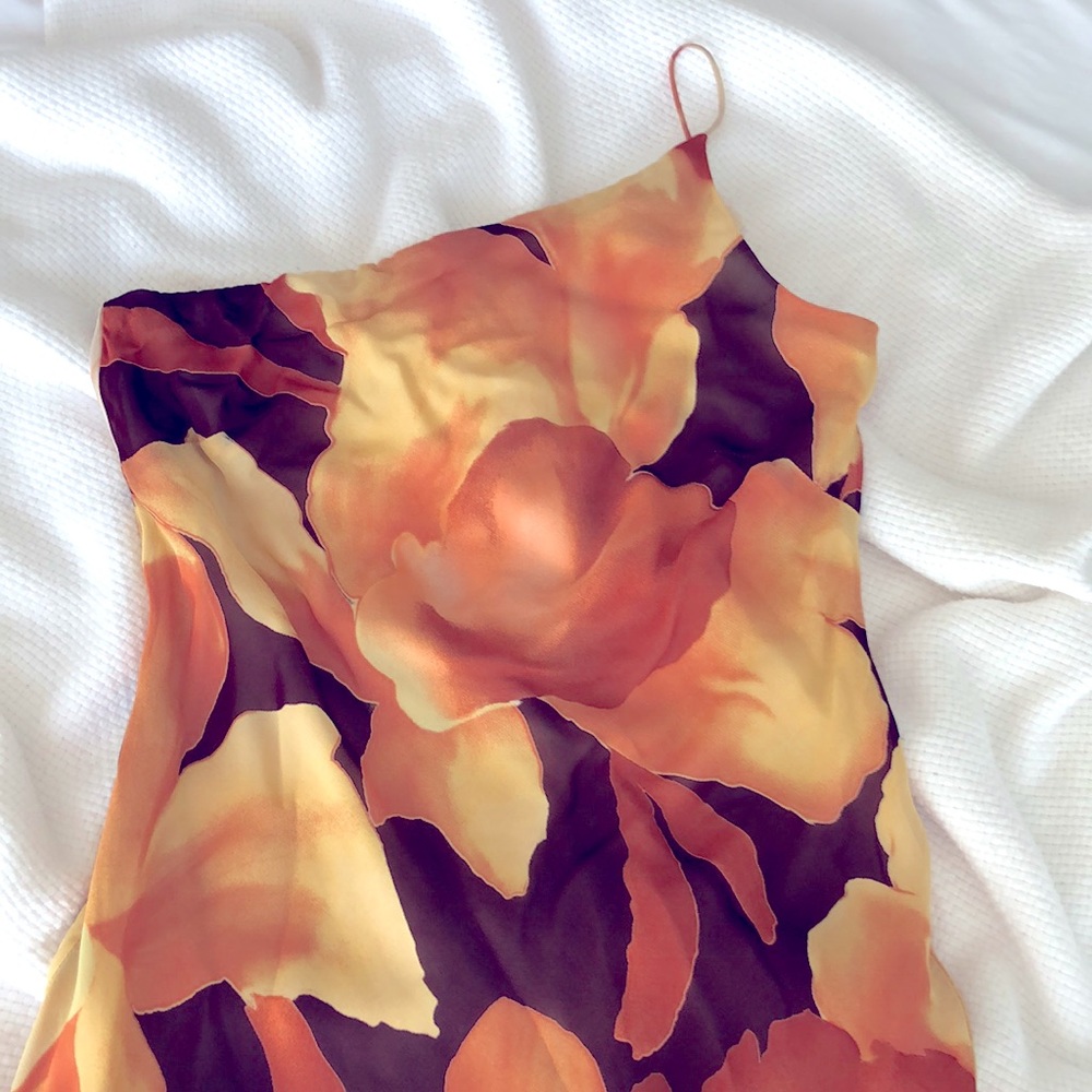 Long Multicolored Body Hugging Dress